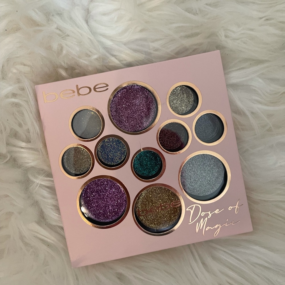 Bebe dose of magic pressed glitter eyeshadows